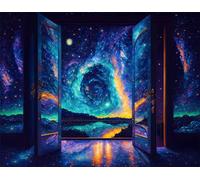 Puzzle 2000 Piezas Adultos Espacio Fantasía, Desarrolla la Concentraciòn y la Logica Desafío de Entretenimiento para la Mente, Puzzles 2000 Piezas 100 x 70 cm