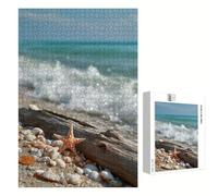 Puzzle 2000 Piezas Adultos Estrella de mar & Océano, Rompecabezas con Letras Traseras y Póster, Pasatiempo Antiestrés, Decoración de Pared, Regalo Decorar Mujer Hombre 70 x 100 cm (14 Años +) P3#1300