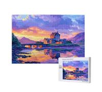 Puzzle 2000 Piezas Adultos, Fortaleza Puzzle Paisaje Patrón Diseño, 99x70cm Gran Formato Jigsaw Adultos DIY Artesanía con Embalaje de Caja de Regalo, Room Wall Decor, Regalo Mujer Hombre, Model791