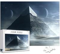 Puzzle 2000 Piezas Adultos, Galaxia Puzzle Pirámide Patrón Diseño, 100x70cm Gran Formato Color Jigsaw Adultos, DIY Artesanía con Embalaje de Caja de Regalo, Home Room Wall Decor, Regalo Mujer,Model497