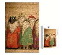 Puzzle 2000 Piezas Adultos Historietas & Gato, Rompecabezas con Letras Traseras y Póster, Pasatiempo Antiestrés, Decoración de Pared, Regalo Decorar Mujer Hombre 70 x 100 cm (14 Años +) P3#1066