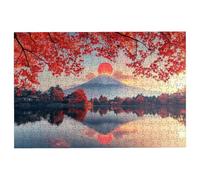 Puzzle 2000 Piezas Adultos Japón, Rompecabezas Adultos Otoño, Clásico Puzzles Adultos Desafiante para Toda la Familia, Juguetes Rompecabezas Letras en la Parte Posterior, Regalo Hombre Decor -3541