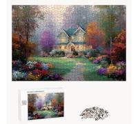 Puzzle 2000 Piezas Adultos Jardín & Cabina, Rompecabezas con Letras Traseras y Póster, Pasatiempo Antiestrés, Decoración de Pared, Regalo Decorar Mujer Hombre 70 x 100 cm (14 Años +) P3#336