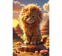 Puzzle 2000 Piezas Adultos Leones Adorables, Desarrolla la Concentraciòn y la Logica Desafío de Entretenimiento para la Mente, Puzzles 2000 Piezas 100 x 70 cm