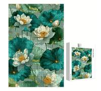 Puzzle 2000 Piezas Adultos Loto & Verde, Rompecabezas con Letras Traseras y Póster, Pasatiempo Antiestrés, Decoración de Pared, Regalo Decorar Mujer Hombre 70 x 100 cm (14 Años +) P3#879