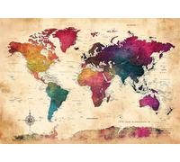 Puzzle 2000 Piezas Adultos Mapa del Mundo Puzle Imposible Color Arte Jigsaw Puzzles Educa de Rompecabezas y Juego Familiar para Adultos y Adolescente a Partir de 14 Años Entretenimiento Regalos P-994