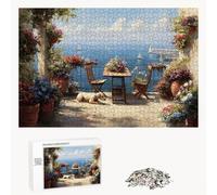 Puzzle 2000 Piezas Adultos Paisaje & Océano, Rompecabezas con Letras Traseras y Póster, Pasatiempo Antiestrés, Decoración de Pared, Regalo Decorar Mujer Hombre 70 x 100 cm (14 Años +) P3#266