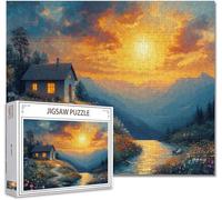 Puzzle 2000 Piezas Adultos Paisaje Puzzle Imposible Rompecabezas Pieza De Madera Jigsaw Un Rompecabezas Desafiante, Uegos Rompecabezas para Toda La Famili Regalo Hombres Mujeres 70.5X99.5cm O-8