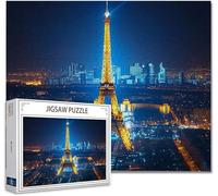 Puzzle 2000 Piezas Adultos París Puzzle Imposible Rompecabezas Pieza De Madera Jigsaw, Un Rompecabezas Desafiante, Uegos Rompecabezas para Toda La Famili Regalo Hombres Mujeres Mayores 70.5X99.5cm U-7