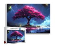 Puzzle 2000 Piezas Adultos, Puzzle Árbol XXL 100 x 70 cm, Paisaje Rompecabezas Adultos Desafiantes Imposible, DIY Jigsaw Arte Ivertido Juego Familiar, Regalos de Pascua para Hombres y Mujeres G-6
