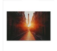 Puzzle 2000 Piezas Adultos Puzzle Atardecer París Rompecabezas Adultos XXL 100 x 70cm, Impossible Rompecabezas, Jigsaw Arte Juego Educa Familiar Aliviar El Estrés, Regalos para Hombres y Mujeres T-21