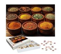 Puzzle 2000 Piezas Adultos, Puzzle Condimento con Exquisita Caja de Embalaje, 2000 Piezas Rompecabezas Desafiante para Adultos, Rompecabezas Vistoso para Toda la Familia, Regalo Mujer y Hombres, -8818