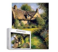 Puzzle 2000 Piezas Adultos, Puzzle Escena Rompecabezas Adultos Obra de Arte de Juego Cabina Rompecabezas de Piso de Impresión de Alta Definición Multicolor, Juego De Manos Decoración Familiar S-744