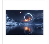 Puzzle 2000 Piezas Adultos Puzzle montañas Paisaje Rompecabezas Adultos XXL 100 x 70cm, Impossible Rompecabezas, Jigsaw Arte Juego Educa Familiar Aliviar El Estrés, Regalos para Hombres y Mujeres I-0
