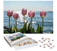 Puzzle 2000 Piezas Adultos, Puzzle Tulipán con Exquisita Caja de Embalaje, 2000 Piezas Rompecabezas Desafiante para Adultos, Rompecabezas Lago para Toda la Familia, Mujer y Hombres Regalos H-636