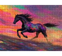 Puzzle 2000 Piezas Adultos, Rompecabezas de Madera 99 x 70 cm Gran Detalle y Colores Vivos - Un Desafío Divertido para Familia y Amigos, Actividad Creativa y Regalo Educativo, Caballo sueño f0-662