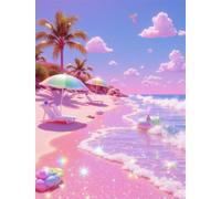 Puzzle 2000 Piezas Adultos Silla Playa Brillante, Rompecabezas Adultos Dificil 100x70cm, Estimula la Concentración y Antiestrés, Juego de Habilidad para Toda la Familia