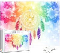 Puzzle 2000 Piezas Adultos, Sueño Puzzle Atrapasueños Patrón Diseño, 100x70cm Gran Formato HD Color Jigsaw Adultos, DIY Artesanía con Embalaje de Caja de Regalo, Home Room Wall Decor, Regalo, Model331