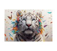 Puzzle 2000 Piezas Adultos Tigre Puzzle para Adultos Mariposa Rompecabezas Juguetes Educativos Regalos Originales para Mujer Rompecabezas Entretenimiento Creativo Divertido Familia Juego 99x70cm B-37