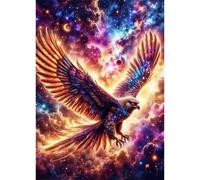 Puzzle 2000 Piezas, Águila del Cielo Estrellado Puzzles para Adultos,Rompecabezas de Adultos, Juguetes de Regalo Entretenimento Puzzle, Juego de Rompecabezas