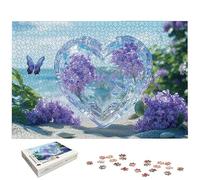 Puzzle 2000 Piezas Amar para Adultos, Puzzle Flor de Madera con Caja Regalo para Adultos, Rompecabezas Desafiante para Toda la Familia, Rompecabezas para Regalo Mujer/Hombre, Home Decoration, -5973