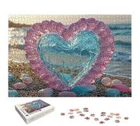 Puzzle 2000 Piezas Amar para Adultos, Puzzle Playa de Madera con Caja Regalo para Adultos, Rompecabezas Desafiante para Toda la Familia, Rompecabezas para Regalo Mujer/Hombre, Home Decoration, -5963