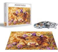 Puzzle 2000 Piezas Animal Puzzle 2000 Piezas Buey Rompecabezas Adultos, Jigsaw Panoramico, Rompecabezas Pieza de Madera, Diversión en Familia Jigsaws para Adultos y Niñs A Partir de 14 Años x-1320