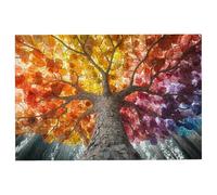 Puzzle 2000 Piezas Árbol, Puzzle Madera Abstracto, Clásico Rompecabezas Desafiante para Toda la Familia, Juguetes Rompecabezas Letras en la Parte Posterior, Regalos Originales para Hombre Decor -1291