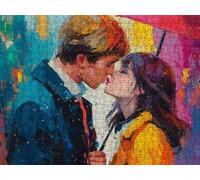 Puzzle 2000 Piezas, Besar A Una Pareja Rompecabezas Adultos Puzzle, Desafiante Puzzles de Decoración Juego de, Entretenimiento Juego Educativo para Toda la Familia, para Regalo Decoración R7KH-712