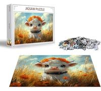 Puzzle 2000 Piezas Buey Puzzle 2000 Piezas Flor Rompecabezas Adultos, Jigsaw Panoramico, Rompecabezas Pieza de Madera, Diversión en Familia Jigsaws Educa para Adultos y Niñs A Partir de 14 Años x-1037