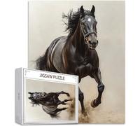 Puzzle 2000 Piezas Caballo Rompecabezas para Adultos, un Rompecabezas Desafiante, Juegos de Puzzle para Toda la Familia, Letras en la Parte Posterior, Decoración Hogar, Regalos Navidad Animal H-3776