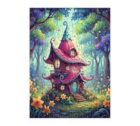 Puzzle 2000 Piezas Dibujos Animados Casa, Rompecabezas para Adultos 100x70 cm, Juguete desafío y Juego Educativo, Ejercita Paciencia y Concentración, Puzzles 2000 Piezas Adultos