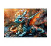 Puzzle 2000 Piezas Dragón Puzzles Animales Medidas 99x70cm Rompecabezas para Adultos Entretenimiento Creativo, Divertido Clásico Rompecabezas Juguetes Educativos Regalos Originales para Mujer I-87
