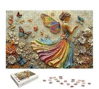 Puzzle 2000 Piezas Elfos para Adultos, Puzzle Ángel de Madera con Caja Regalo para Adultos, Rompecabezas Desafiante para Toda la Familia, Rompecabezas para Regalo Mujer/Hombre, Home Decoration, -6975