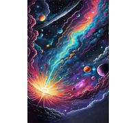 Puzzle 2000 Piezas, Espacio Ensueño Puzzles Juego Imposible, Entretenimiento Creativo, Puzzle Clásico Rompecabezas para Adultos 2000 Piezas 100 x 70 cm