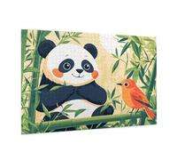 Puzzle 2000 Piezas Feliz Puzzle Panda Rompecabezas DIY con Caja de Regalo,Pasatiempo Creativo,Regalos Originales para Mujer,Juego Familiar Actividades Creativas para Wall Decoration 99 x 70 cm -774Y