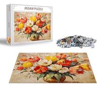 Puzzle 2000 Piezas Flor Puzzle 2000 Piezas Retro Rompecabezas Adultos, Jigsaw PanoramicoRompecabezas Pieza de Madera, Diversión en Familia Jigsaws Educa para Adultos y Niñs A Partir de 14 Años x-1267