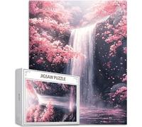 Puzzle 2000 Piezas Flores de cerezo Rompecabezas para Adultos, un Rompecabezas Desafiante, Juegos de Puzzle para Toda la Familia, Letras en la Parte Posterior, Decoración del Hogar Regalos Caer H-1436