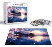 Puzzle 2000 Piezas Japón Puzzle 2000 Piezas Paisaje Rompecabezas Adultos, Jigsaw Panoramico, Rompecabezas Pieza de Madera, Diversión en Familia Jigsaws para Adultos y Niñs A Partir de 14 Años x-1105