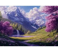 Puzzle 2000 Piezas Japón Rompecabezas Adultos Monte Fuji Puzzles Desafío Imposible 100x70cm Rompecabezas DIY Pintura para Adultos y Chico Mayores 14 Años Regalos Mujeres para Decoración Hogar C-344