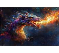 Puzzle 2000 Piezas Llama, Puzzle 2000 Piezas Adulto DragóN, Rompecabezas de Madera para Adultos 100x70 cm, Puzzles para Toda la Familia Cuadros Decoracion Salon Modernos Regalo Mujer Hombre RXPT-6055