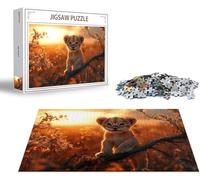 Puzzle 2000 Piezas Lobo Puzzle 2000 Piezas Oveja Rompecabezas Adultos, Jigsaw Panoramico, Rompecabezas Pieza de Madera, Diversión en Familia Jigsaws Educa para Adultos y Niñs A Partir de 14 Años x-751