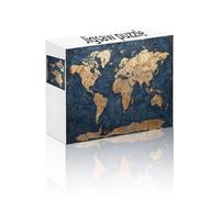 Puzzle 2000 Piezas Mapa del Mundo, Obra de Arte de Juegos de Puzzle Retro, Juegos Divertidos Dificultad Rompecabezas Adultos, Entretenimento Decoración del Hogar Regalos Creativos Juguetes 4 Años X-5