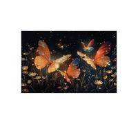 Puzzle 2000 Piezas Mariposa Puzzle 2000 Piezas Adultos Cielo Estrellado Educativo Rompecabezas Madera para Toda la Familia Junta, Puzzles para Reducir el Estrés y Regalo Mujer 70x100cm LZPT-04030