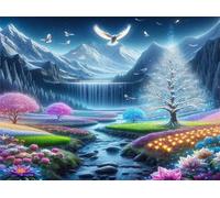 Puzzle 2000 Piezas País de Las Maravillas de fantasía | Puzzles Adultos | para Toda La Familia | 100x70 cm | Entretenimiento Creativo Rompecabezas Adultos Regalo