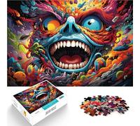 Puzzle 2000 piezas para adultos demonio alivio del estrés 27.56 pulgadas x 39.37 pulgadas Entrena tu cerebro y tus manos para un adolescente de 14 años y más