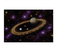 Puzzle 2000 Piezas para Adultos, Puzzle 2000 Piezas Adultos, Medidas: 100x71cm, Cielo Estrellado Rompecabezas Madera con Caja, Rompecabezas Desafiante, Puzzles Planeta para Home Decoration, -4438