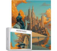 Puzzle 2000 Piezas para Adultos, Puzzle Desierto Obra de Arte de Juego de Rompecabezas para Adultos, Camello Rompecabezas para Colgar el Puzzles una Vez Finalizado a Partir de 14 Años, Regalos D-882