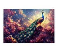 Puzzle 2000 Piezas Pavo Real, Puzzle Animal para Adultos, un Rompecabezas Desafiante para Adultos, Rompecabezas Madera para Toda la Familia, Puzzles con Caja para Decoracion Hogar, Regalo Mujer, -6704