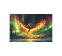 Puzzle 2000 Piezas Phoenix Puzzle 2000 Piezas Adultos Aurora Educativo Rompecabezas Madera para Toda la Familia Junta, Puzzles para Reducir el Estrés y Primavera Cuadros Decoracion 70x100 CM LZPT01388